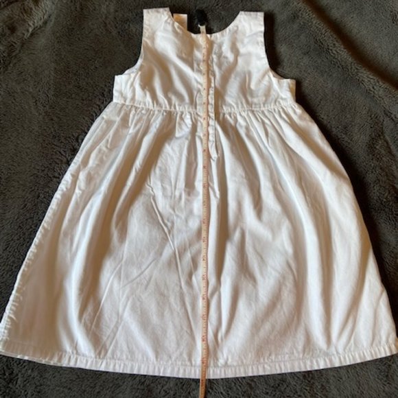 2/$40 Marc & Maddie White Lined Dress Girls Size 3X - Picture 8 of 10